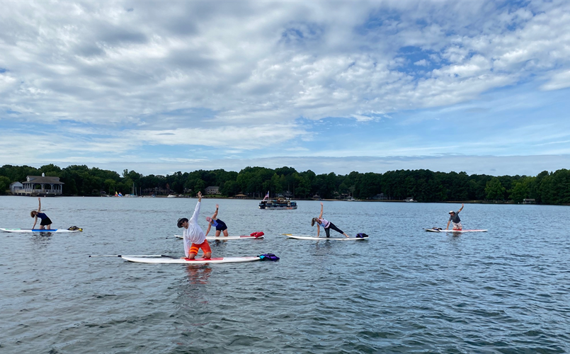 Challenge Yourself! Try a Paddleboard Class.